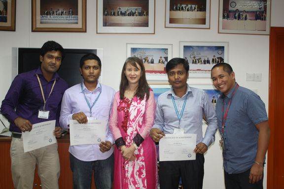 AIUB gets 3 Finalists in Top 10 of SAP Global Contest