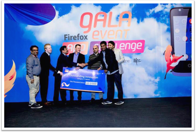 Winners from AIUB at Firefox