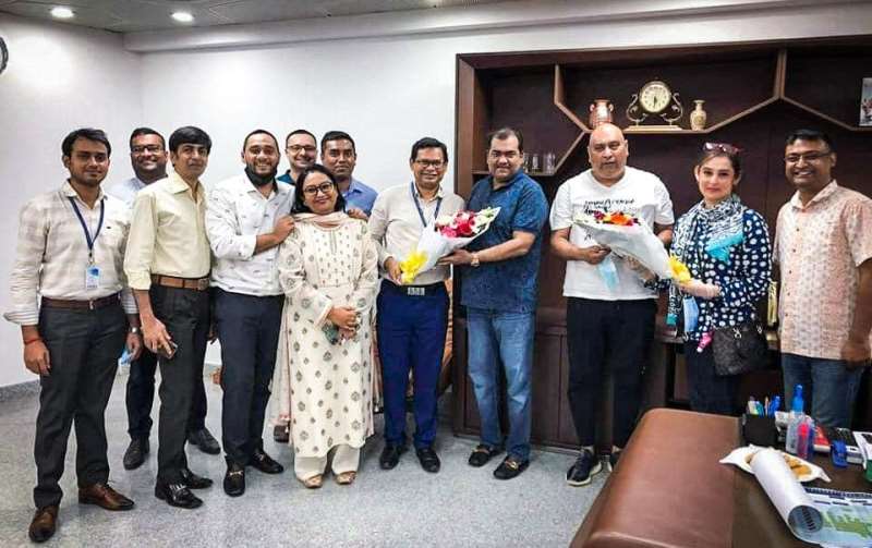 Courtesy visit of AIUB Alumni Society (AIUBAlumS)