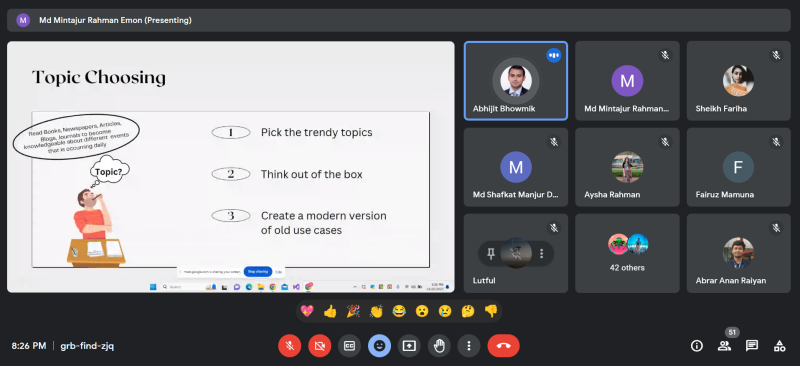 Content Writing workshop by AIUB Computer Club