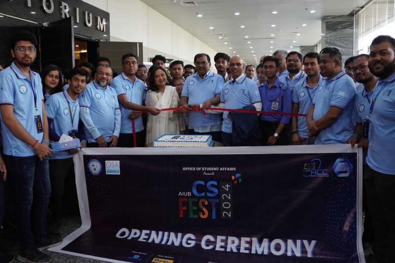 AIUB CS Fest 2024 begins