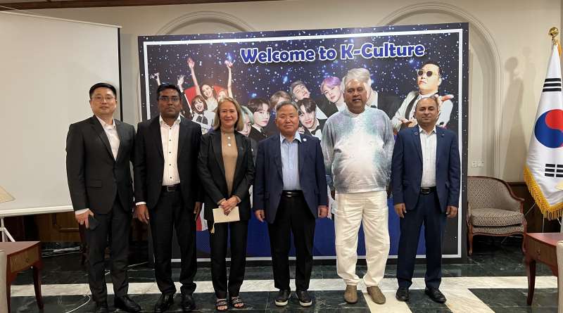 Dinner with the Korean Ambassador and the AIUB distinguished delegation