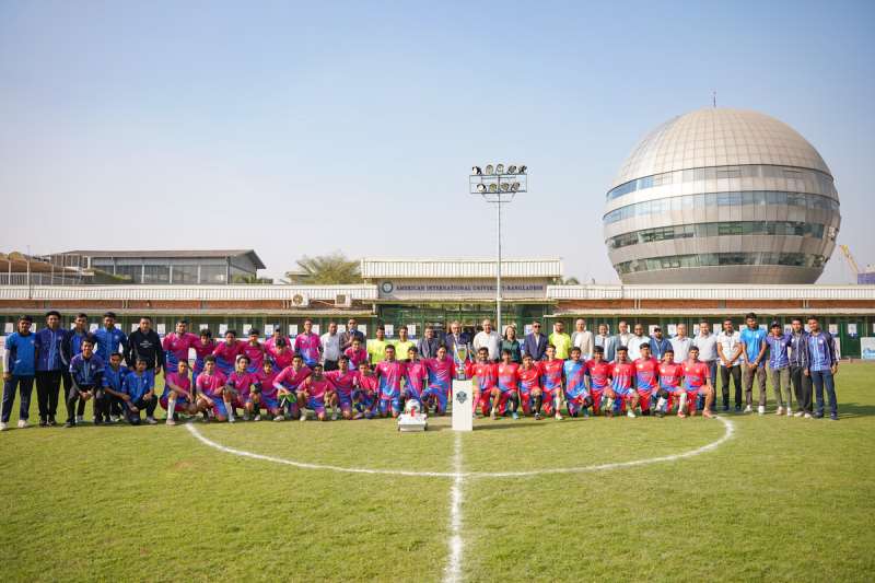 AIUB Inter College Football Championship 2025 begins