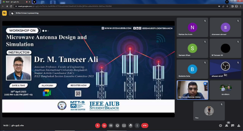 Workshop on "Microwave Antenna Design and Simulation"