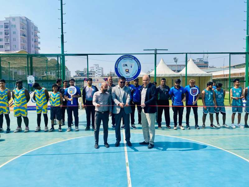 AIUB Inter College Basketball Championship 2024 begins