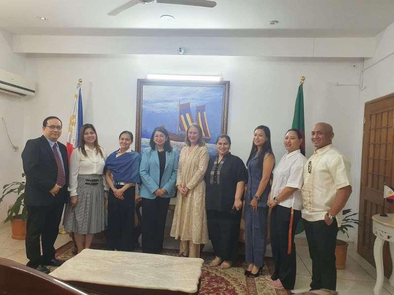 Courtesy Call Visit of AIUB to the Philippine Embassy
