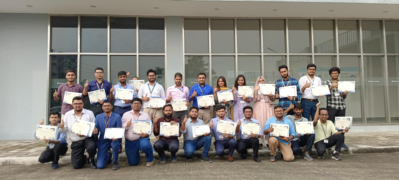 Faculty of Engineering Participated in the Day-Long Training  at Safety Academy, Samsung C & T Corporation