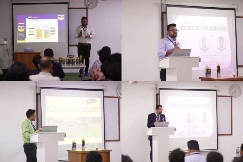 AIUB Workshop on Industrial use of WD-40 and V-Tech
