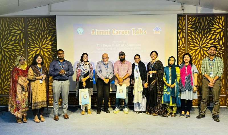 “Alumni Career Talks" by the Department of Economics