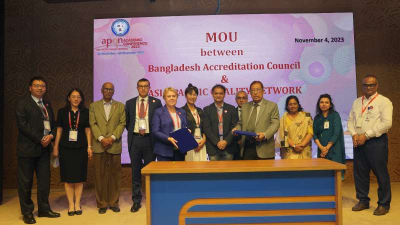 MOUs signed during APQN Academic Conference 2023
