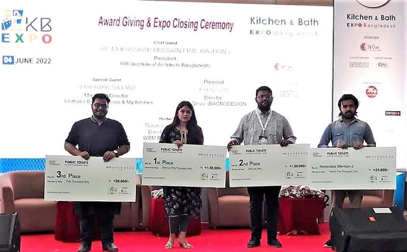 1st PRIZE AWARDED TO ARCHITECTURE STUDENT OF AIUB