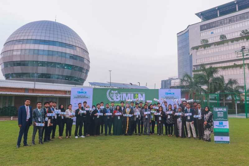 BiMUN 2023 held at AIUB