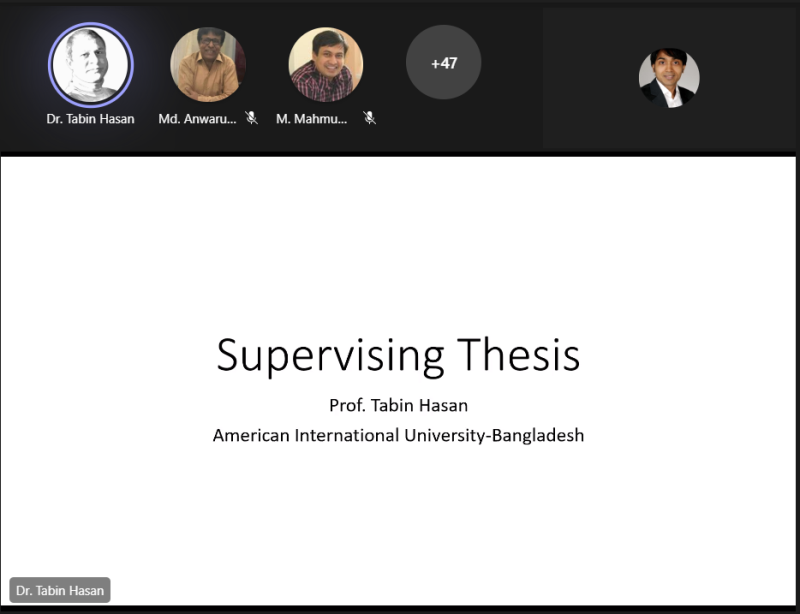 Lecture on How to Conduct Research