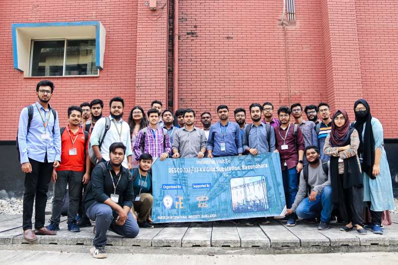 Industrial Tour to the DESCO 132/33 KV Grid substation at Bashundhara R/A
