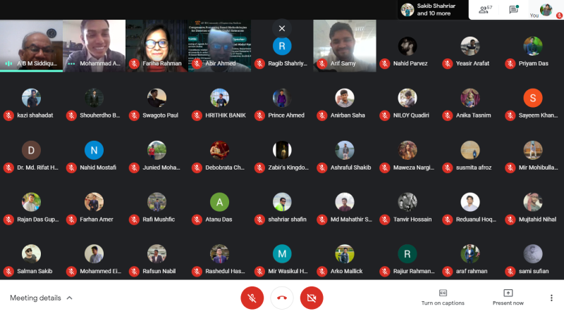 ACES Organized a Webinar on “Compressive Processing Based Methodologies for Direction-of-Arrivals (DoAs) Estimation”