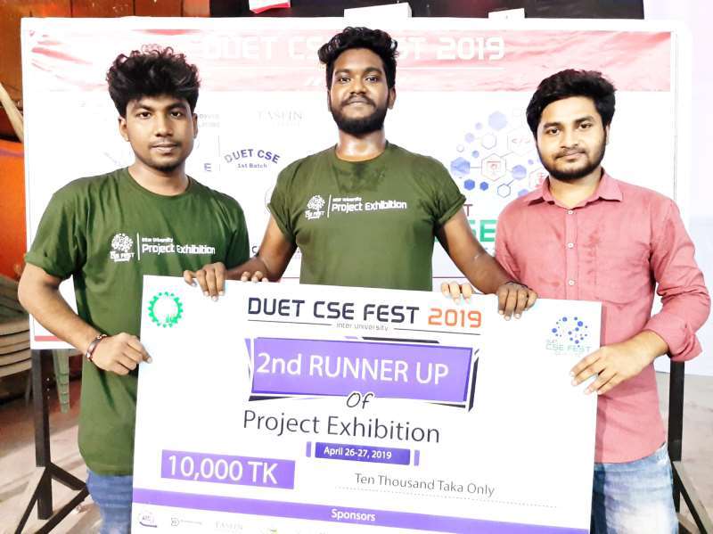 DUET CSE Fest 2019 Awarded Students of Electrical and Electronic Engineering  (EEE) Department of AIUB 2019