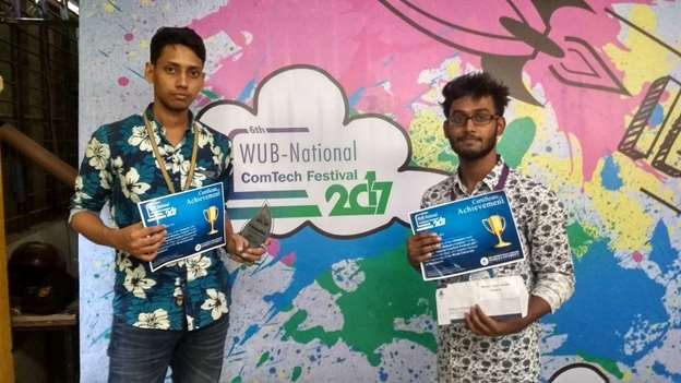 EEE Students Awarded as Champion 2017