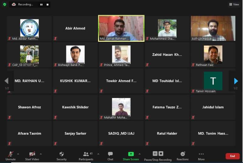 FACULTY OF ENGINEERING ORGANIZED A TECHNICAL SESSION TITLED “CORPORATE STRUCTURE” FOR EEE INTERN STUDENTS