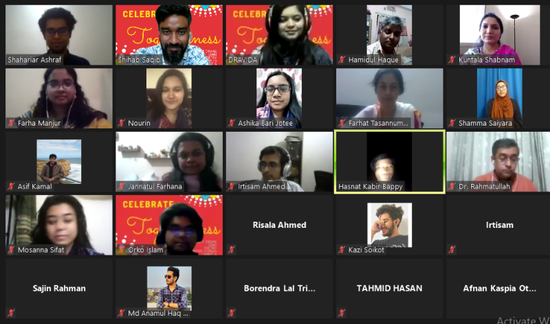 “Celebrate Togetherness” A Cultural Evening at English Department