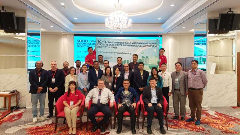 AIUB Team participated in 3rd Transnational Project Meeting of Erasmus SOHO project