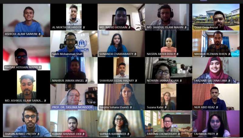 DEPARTMENT OF LAW AND UNHCR ORGANIZED A TWO-DAY WORKSHOP ON “THE BASICS OF INTERNATIONAL PROTECTION OF REFUGEES AND OTHERS OF CONCERN TO THE UNITED NATIONS HIGH COMMISSIONER FOR REFUGEES”