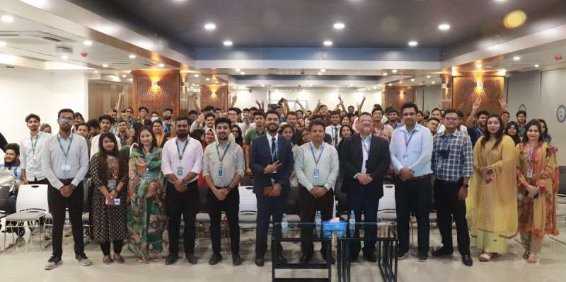 FBA, AIUB Organizes Meet n' Greet for the Freshers - Fall 2022-2023
