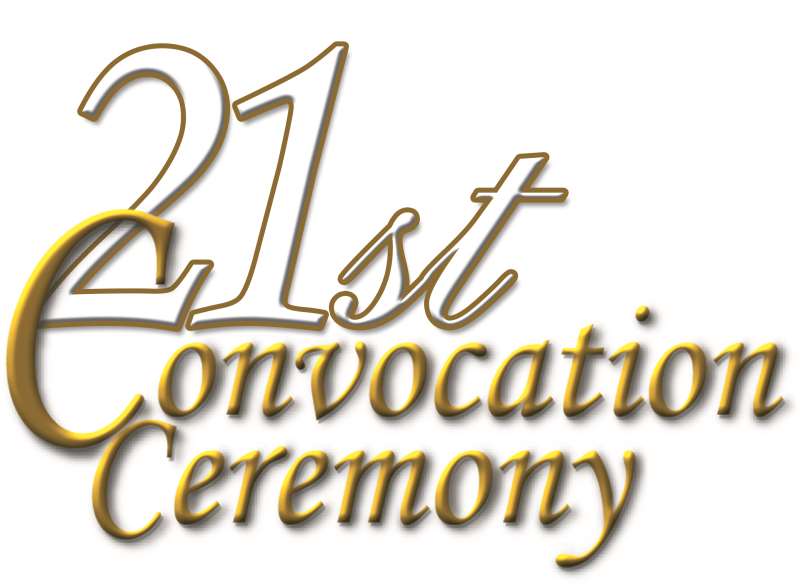 21st Convocation Ceremony Notice