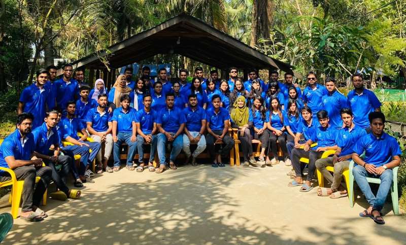 DEA-AIUB organized Award Program’s Adventurous Tour