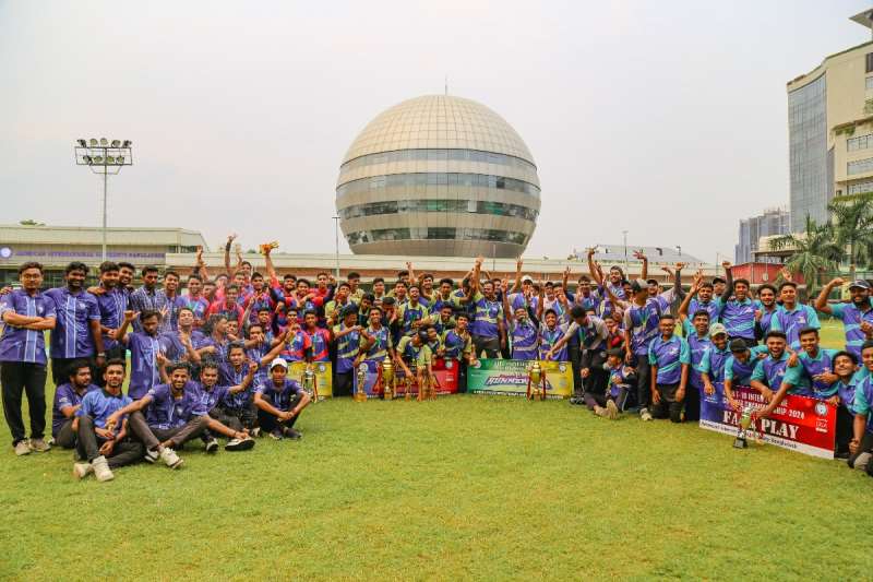 Govt. Bangla College Triumphs at AIUB Inter College Cricket Championship 2024