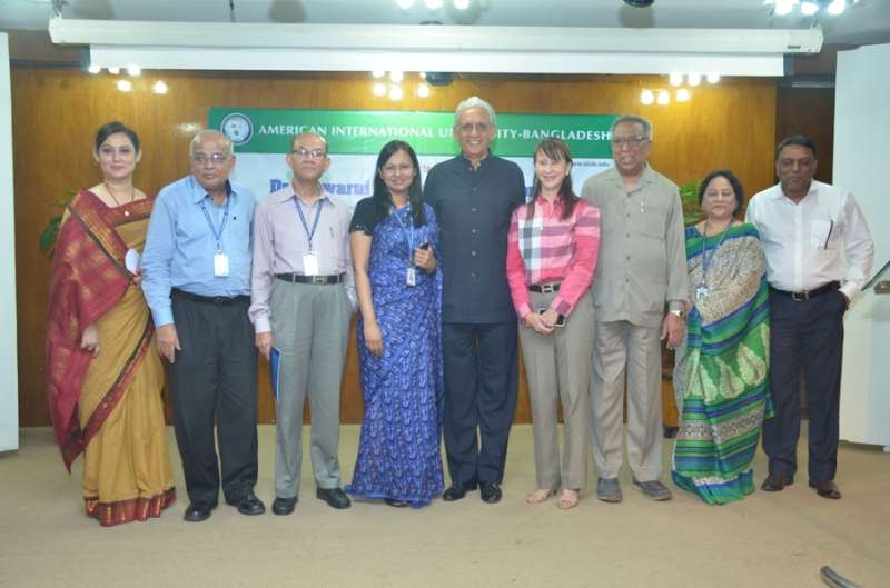 Dr. Gowher Rizvi as Distinguished Speaker in the Dr. Anwarul Abedin Lecture Series at AIUB