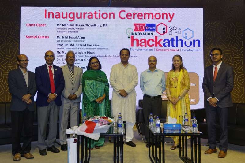 Inauguration of CTO Forum Innovation Hackathon 2022 at AIUB
