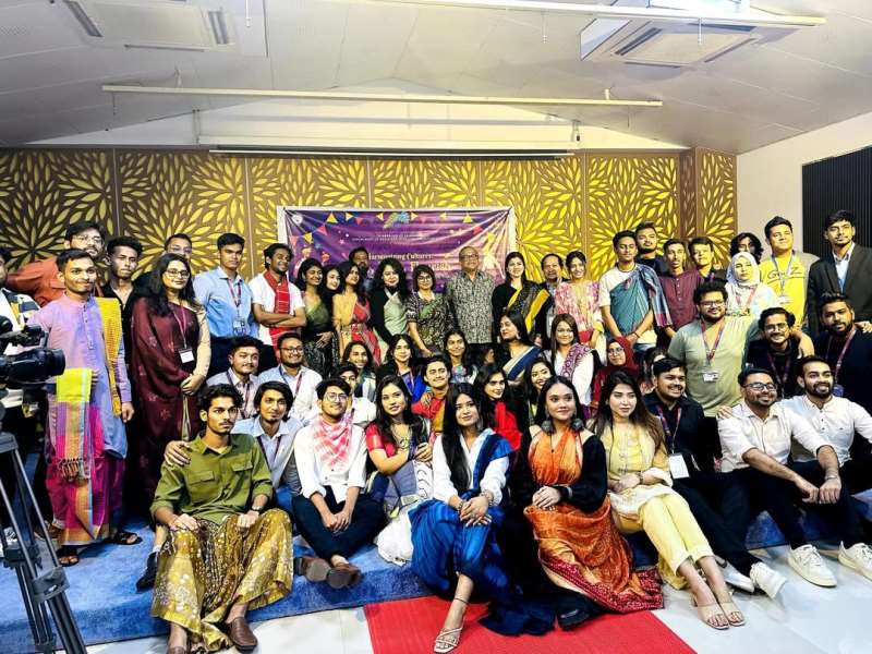 Harmonizing Cultures: Live, Love and Flourish' by MMC Department