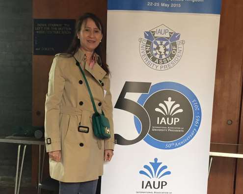 The VC and Board Chairman in IAUP's 50th year Commemoration Conference