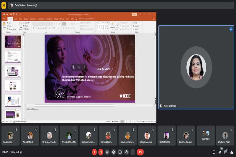 Women Empowerment for mitigating climate change and building Climate resilience