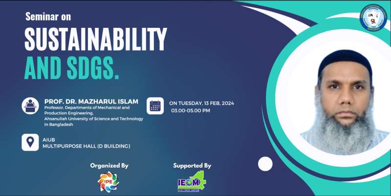 Seminar on Sustainability and SDGs