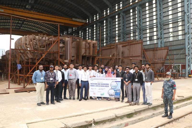 Industrial Tour at Bangladesh Navy Dockyard