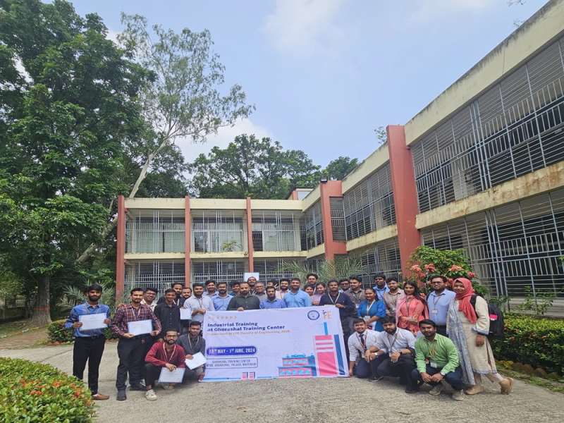 Industrial Training at Ghorasal Training Center for final year Students EEE