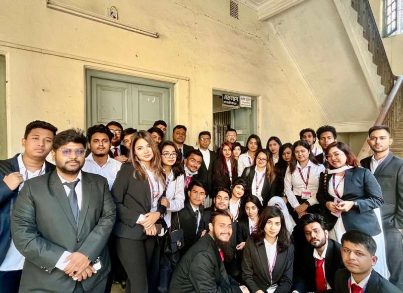 Law Students visited Dhaka Judge Court