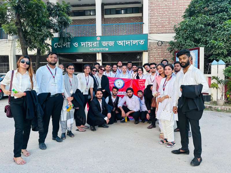 Court Visit of LLB Students (Summer 2022-2023)