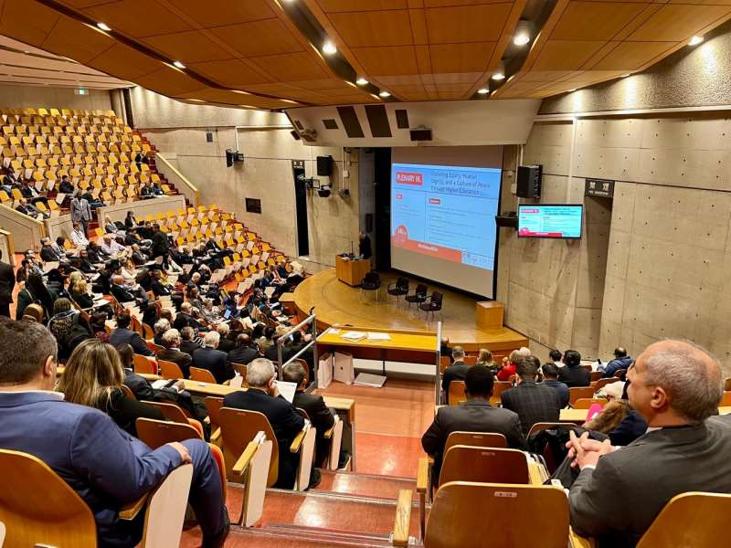 MCO project ‘Responsible and Responsive Universities- A case study of AIUB’ presented at IAU 2024 conference