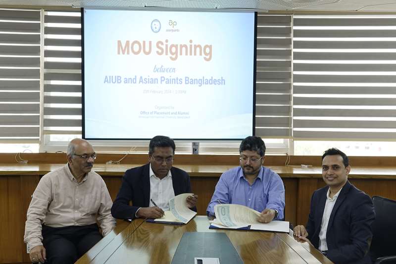 MoU with Asian Paints Ltd.
