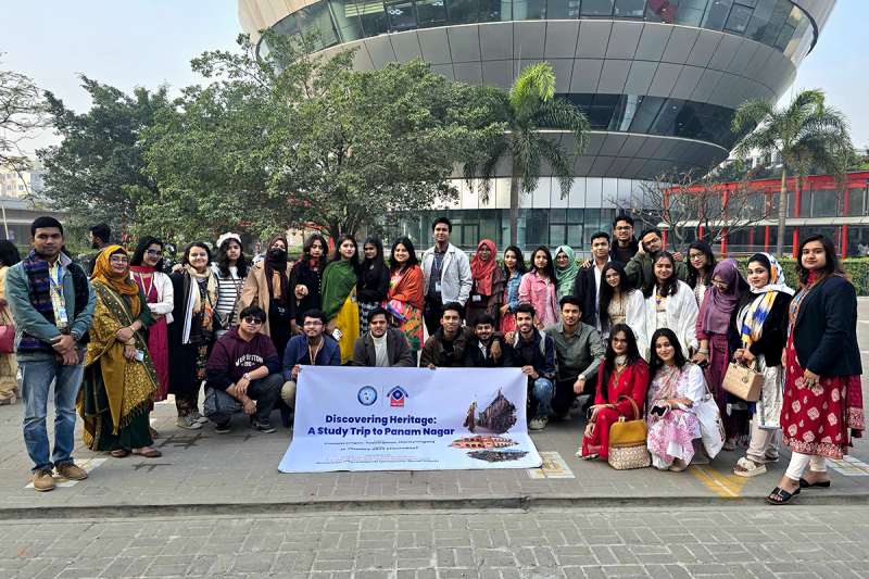 Field Trip to Panam Nagar, Sonargaon by the Department of Social Science