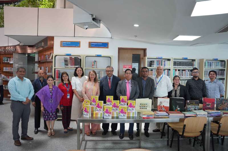 Philippine Embassy in Dhaka promotes cultural exchange through literature at AIUB