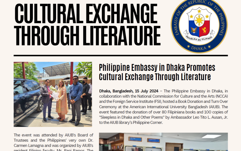 Cultural Exchange Through Literature