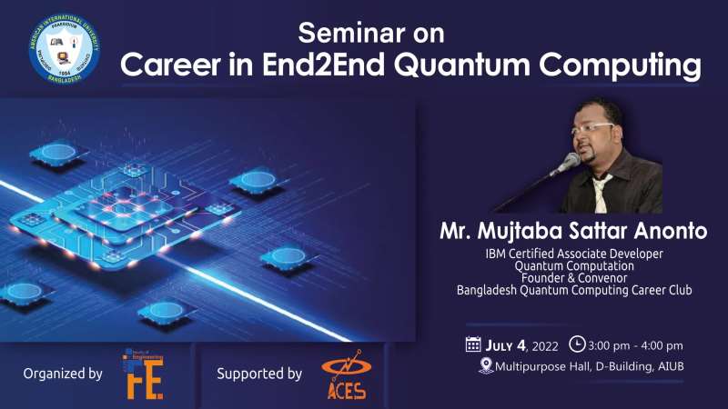 Seminar on “Career in End2End Quantum Computing”