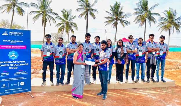 AIUB Robotic Crew`23 has secured 11th position worldwide  in the International Rover Challenge