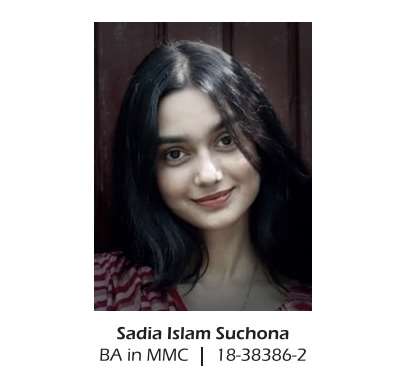We deeply mourn the lost of Sadia Islam Suchona