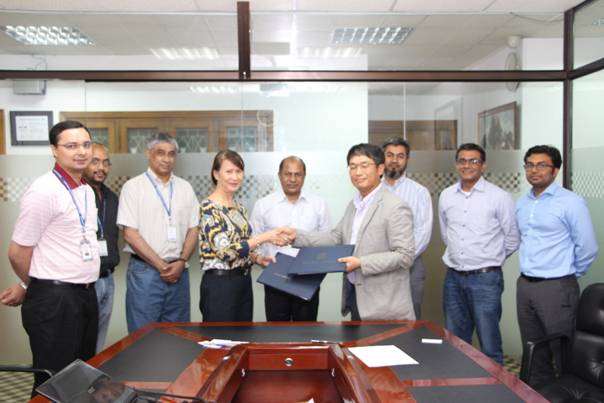 Samsung Research and Development Institute Bangladesh LTD. (SRBD) has  signed a MOU with AIUB