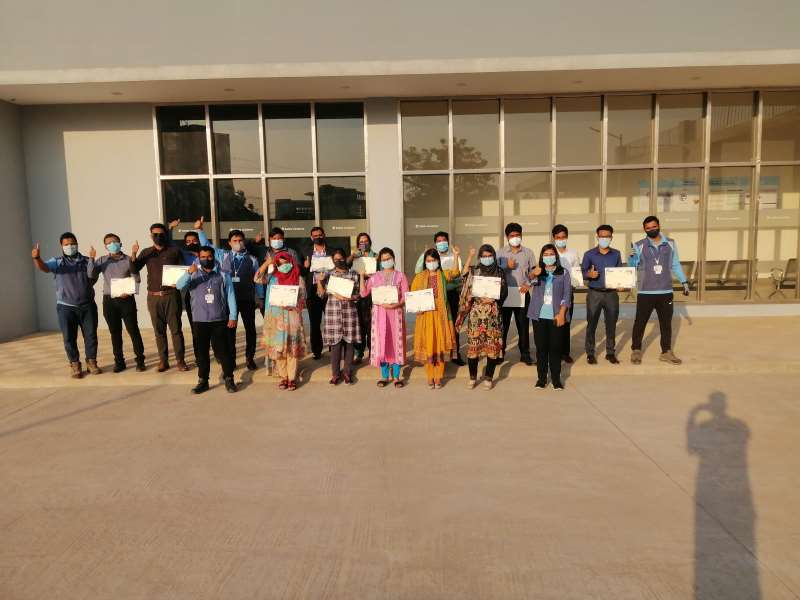 Faculty of Engineering Participated in the Training at Safety Academy, Samsung C & T Corporation