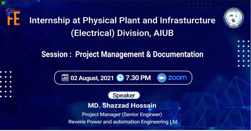 FACULTY OF ENGINEERING ORGANIZED A TECHNICAL SESSION TITLED “PROJECT MANAGEMENT AND DOCUMENTATION”